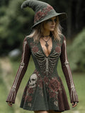 Gothic Mini Dress – Halloween Trend