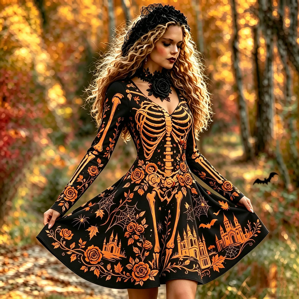 Hauntingly Beautiful Mini Dress – Party Ready