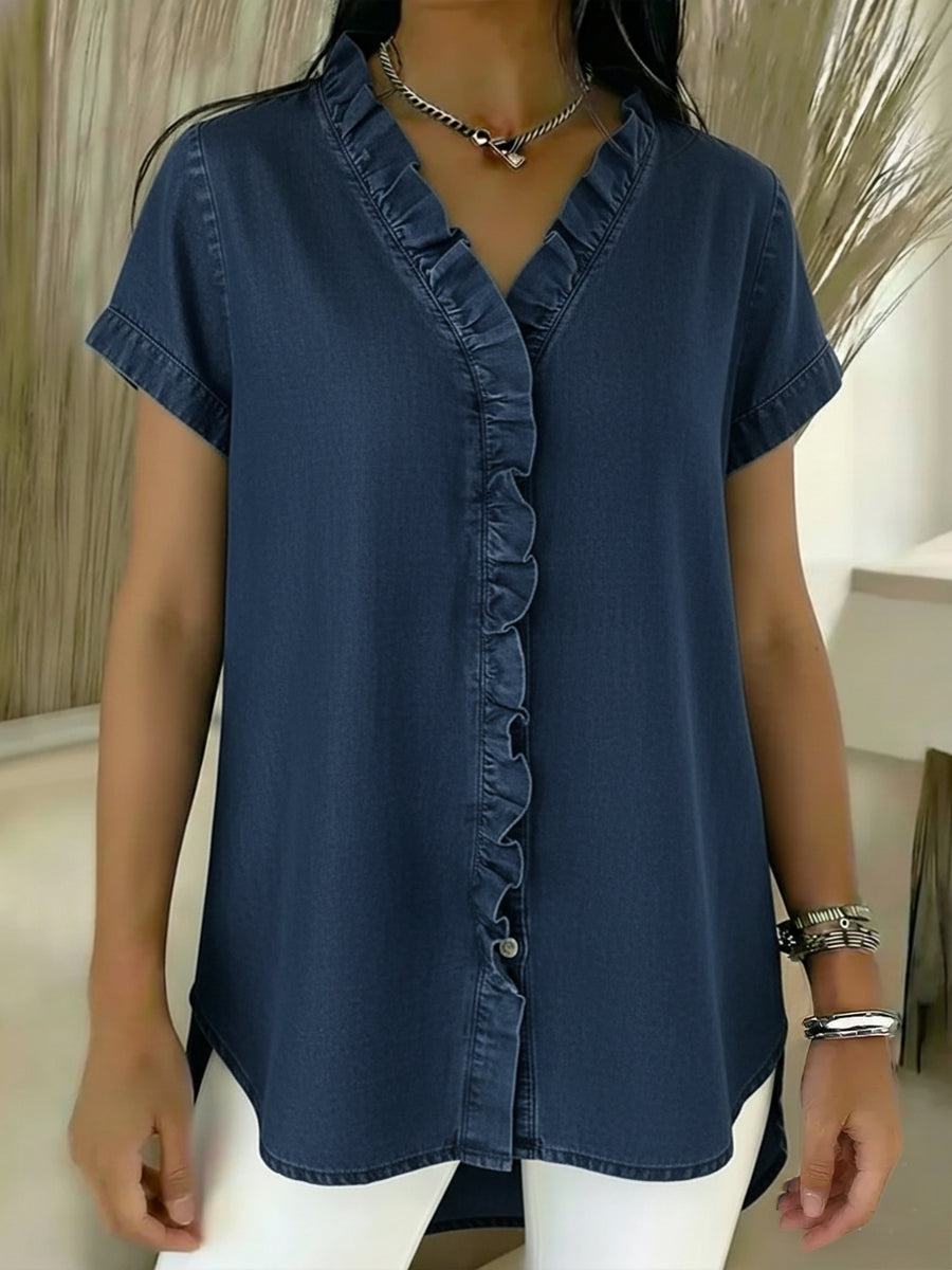 Shirt with denim – Premium Look