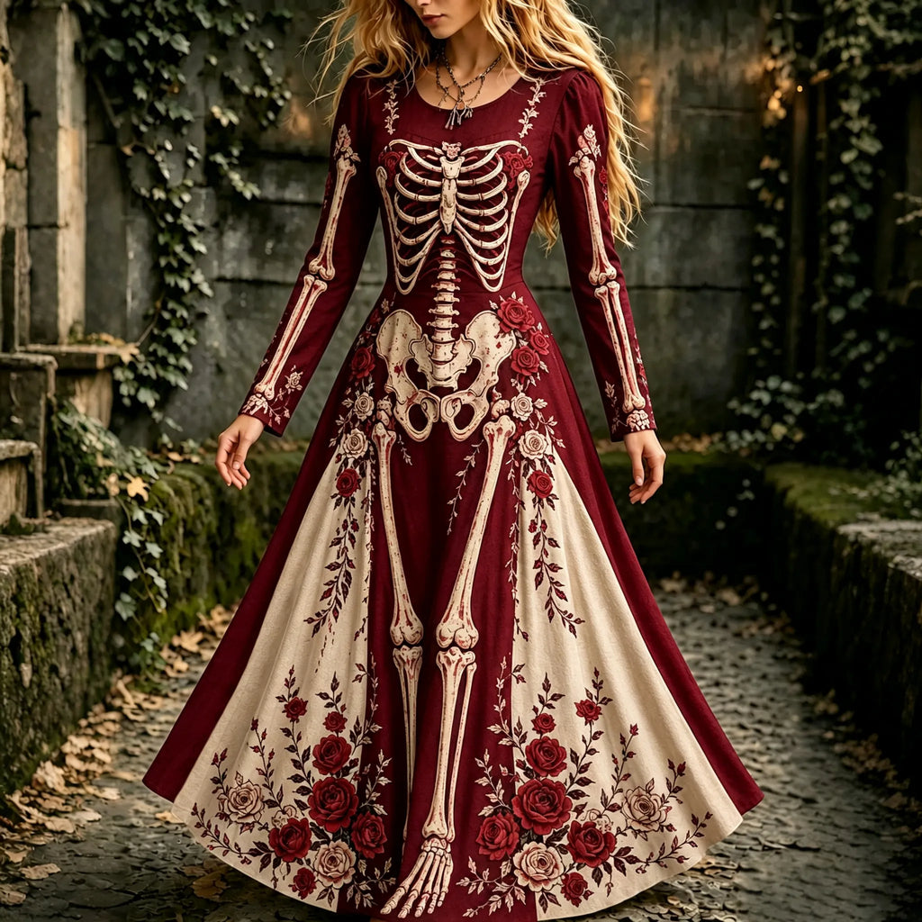 Gothic Maxi Dress – Halloween Trend