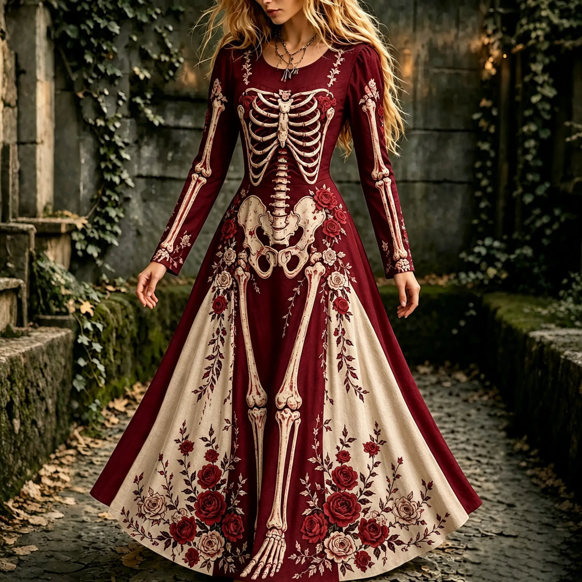 Gothic Maxi Dress – Halloween Trend