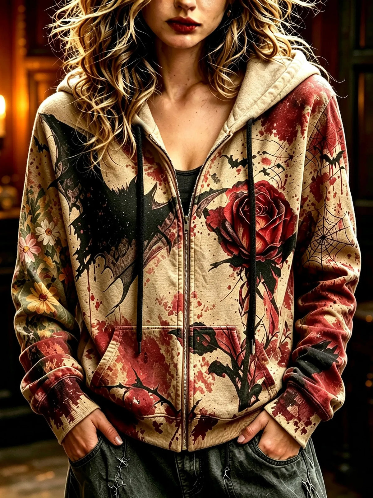 Retro Jacket – Boo-tiful Halloween