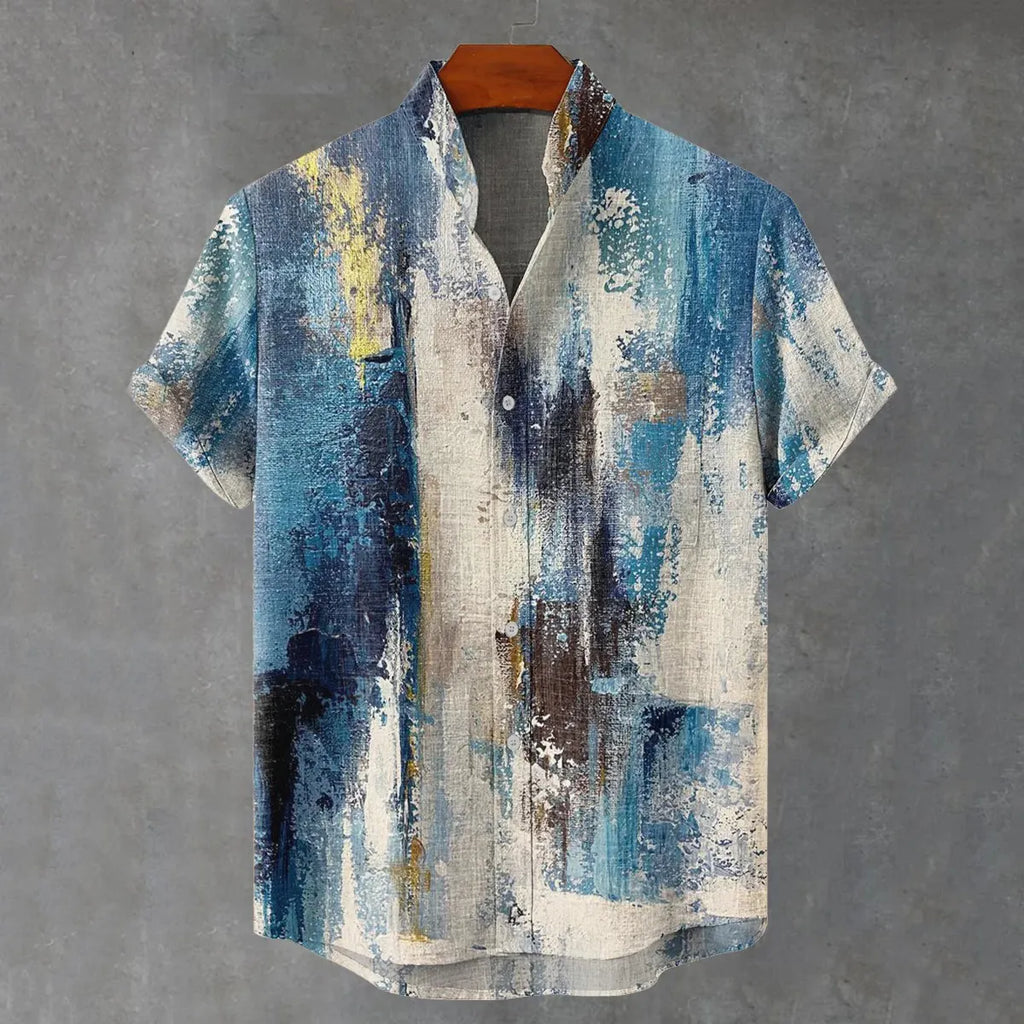 Vintage Shirt in soft, Designer Aesthetic