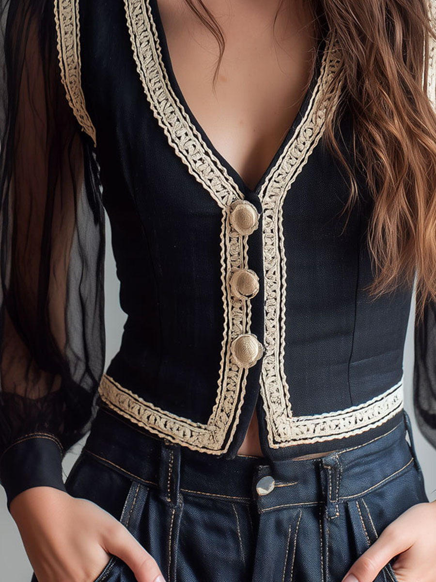 Retro Top in lace, Best Value