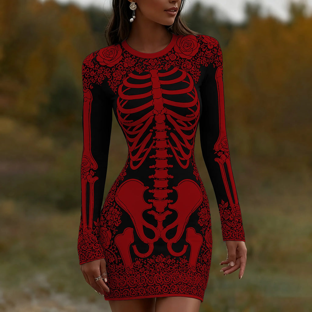 Hauntingly Beautiful Mini Dress – Party Ready
