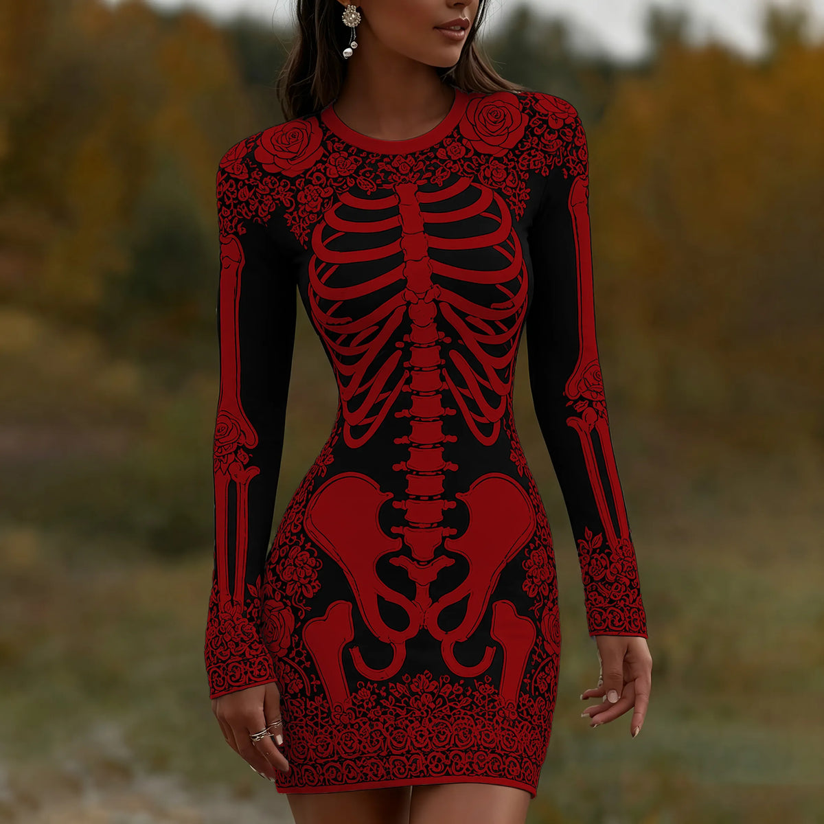 Hauntingly Beautiful Mini Dress – Party Ready