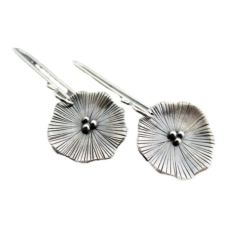 Leaf Flower Earrings