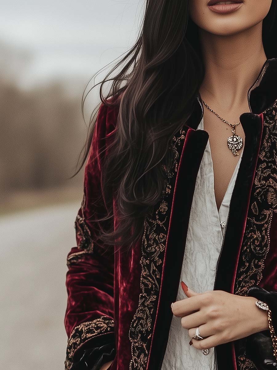 Vintage Jacket in velvet, Best Value