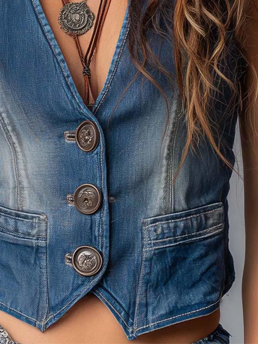 Vintage Statement Piece in denim, Unbeatable Price