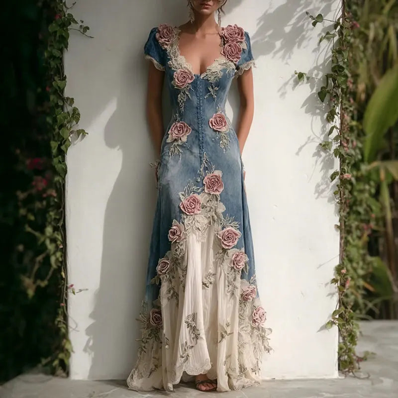 Elevated Maxi Dress – Vintage, Luxe for Less