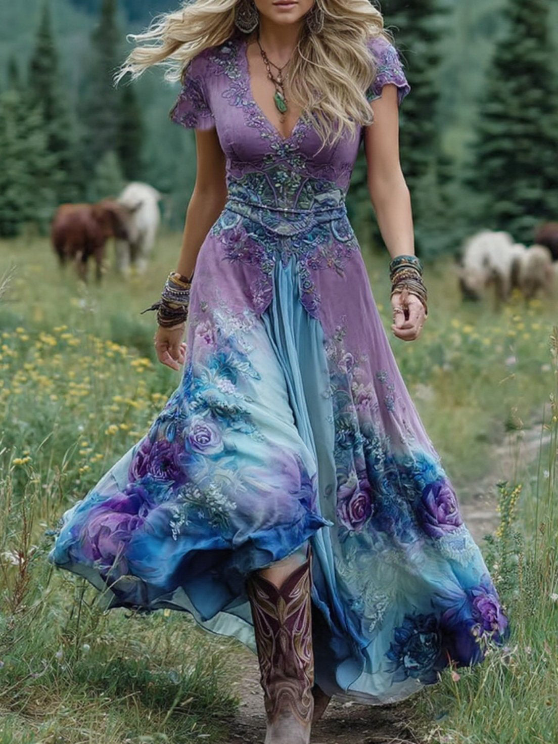 Meet the Chic Maxi Dress – Premium Look