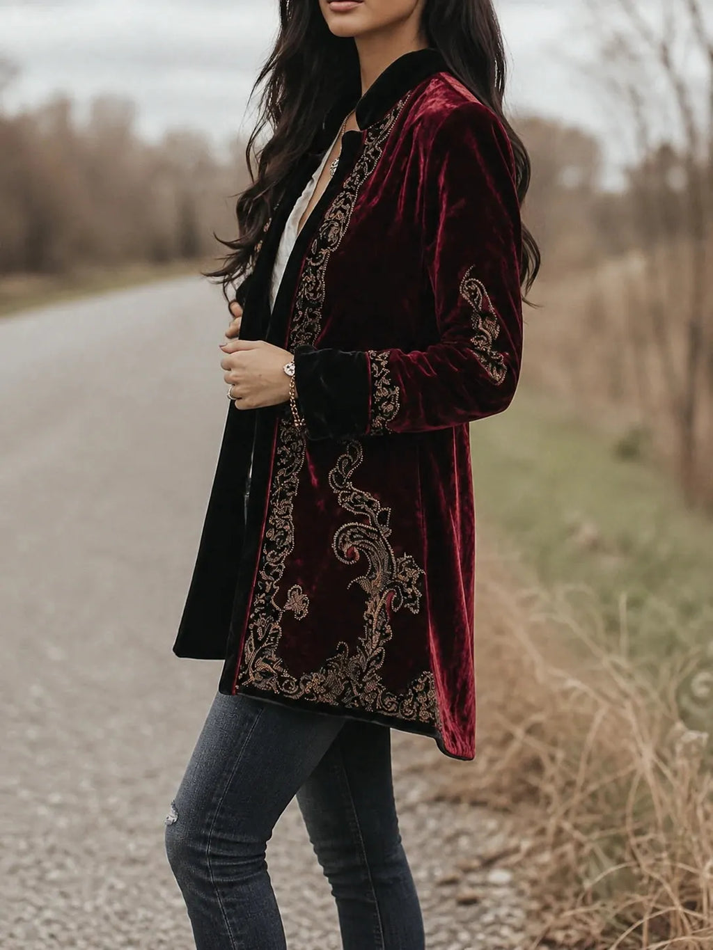 Vintage Jacket in velvet, Best Value