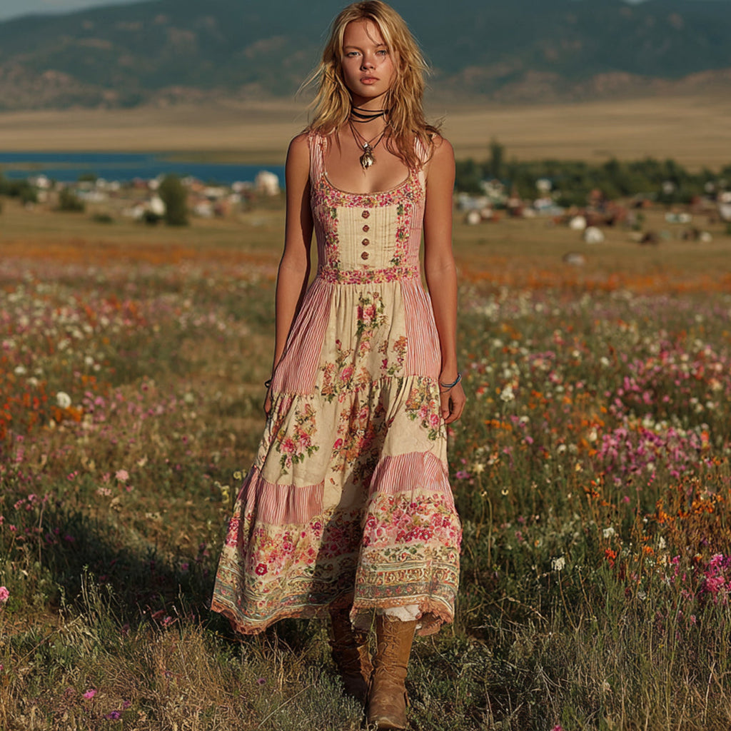 Midi Dress with linen – Best Value