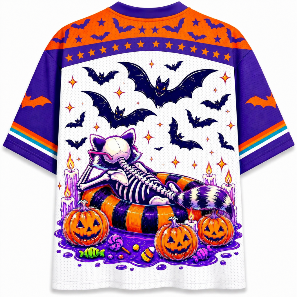 Chaotic Club Summerween Just Waiting For Halloween Mesh Jersey