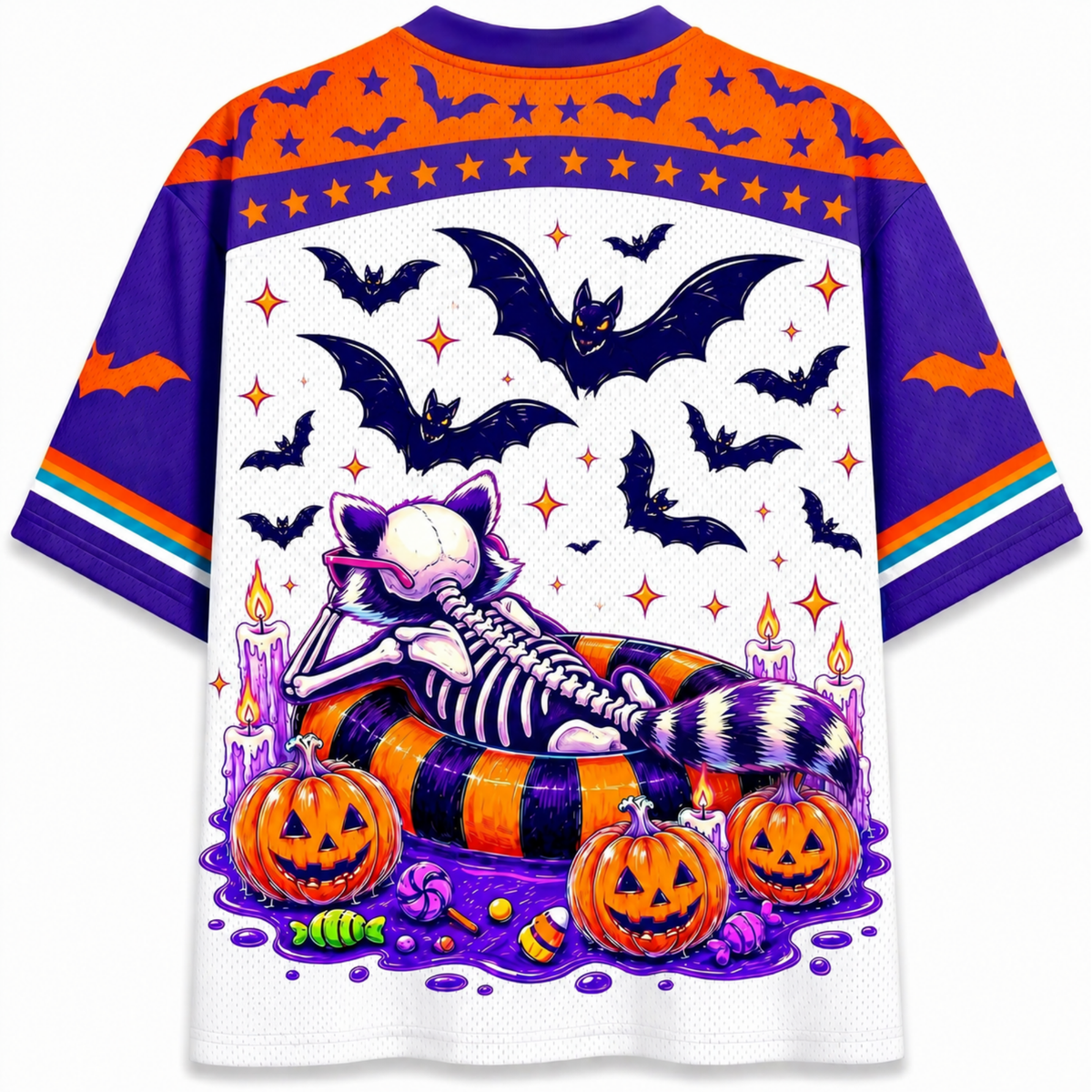 Chaotic Club Summerween Just Waiting For Halloween Mesh Jersey