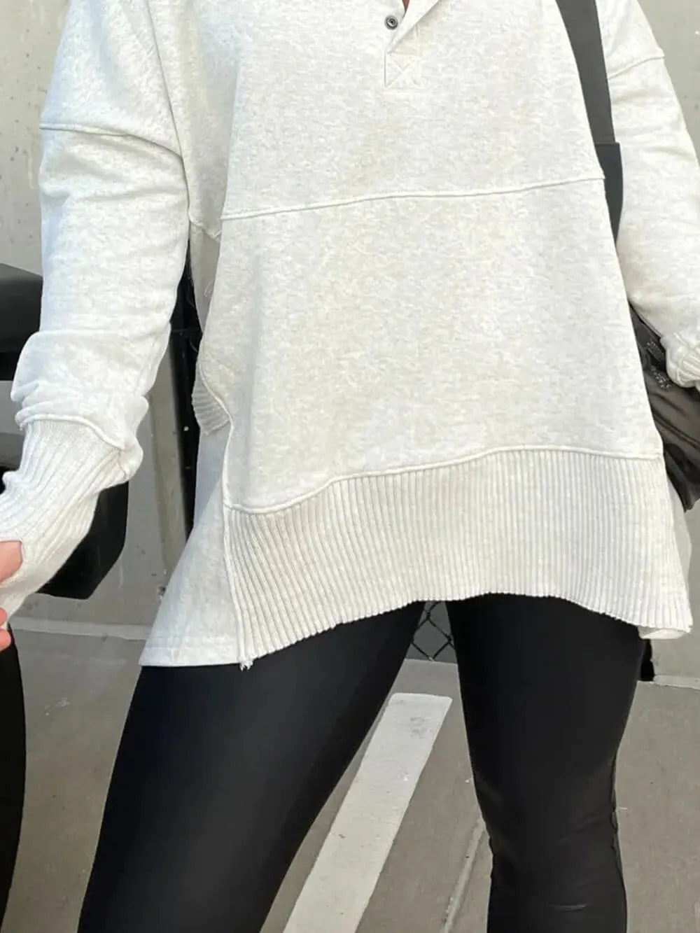 Light Gray First Class Hoodie