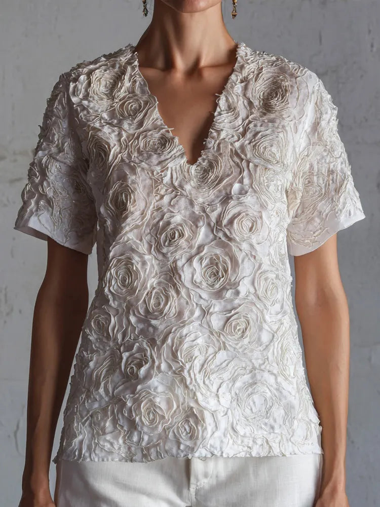 Boho Shirt in linen, Affordable Luxury