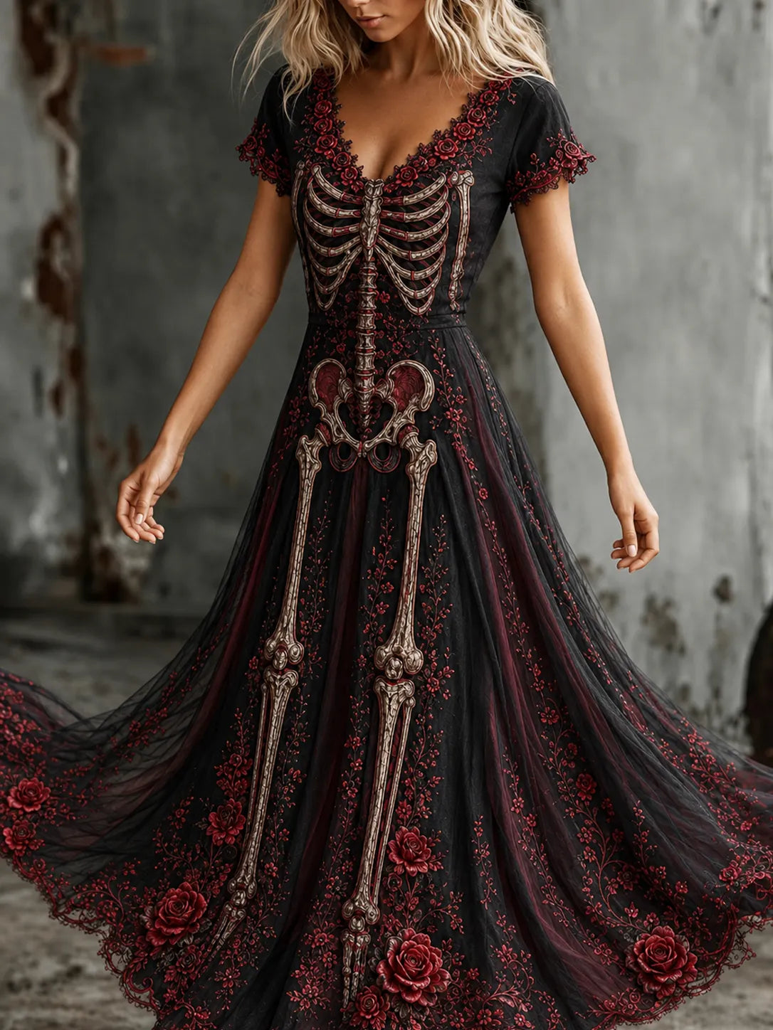 Vintage Maxi Dress – Boo-tiful Halloween