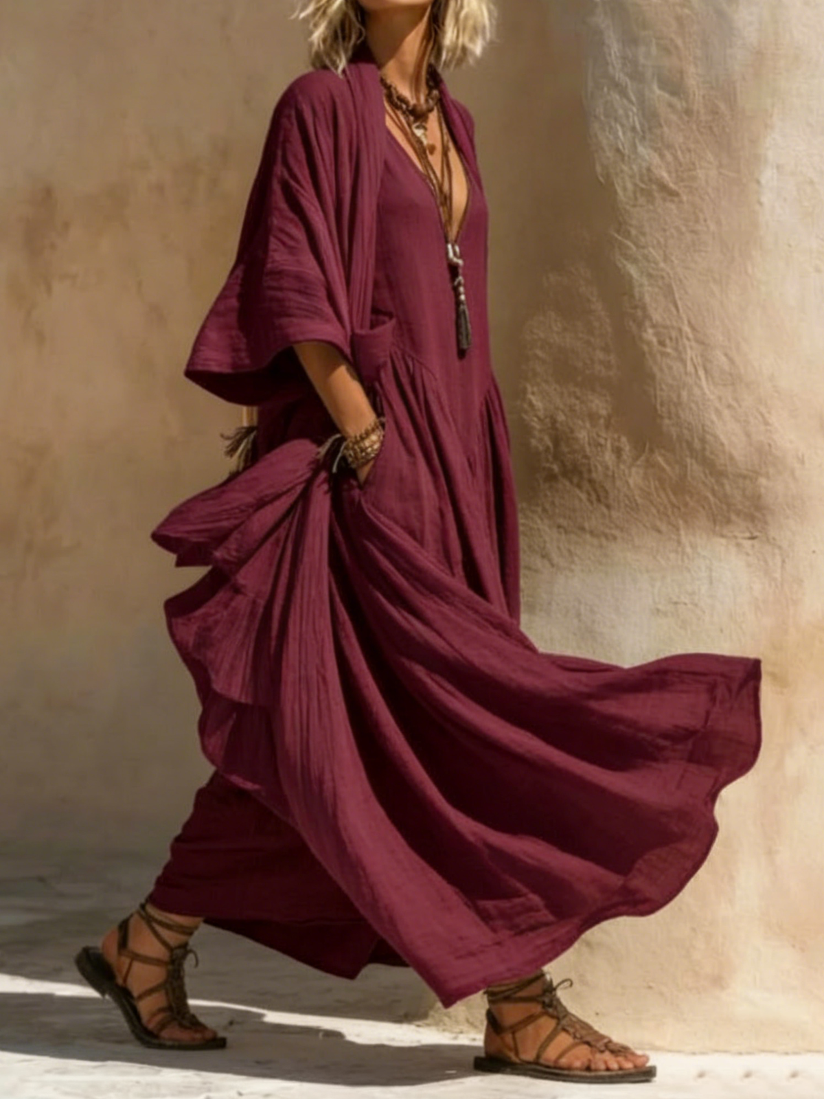 Dress That Flatters – Bohemian & linen