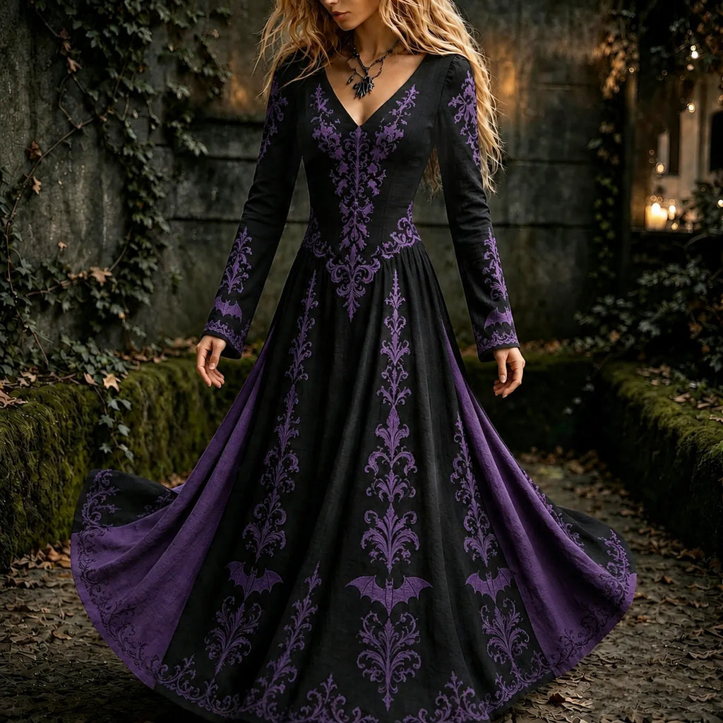 Gothic Maxi Dress – Halloween Trend