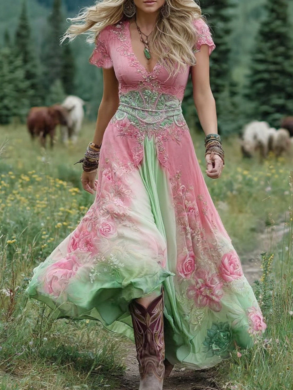 Meet the Chic Maxi Dress – Premium Look