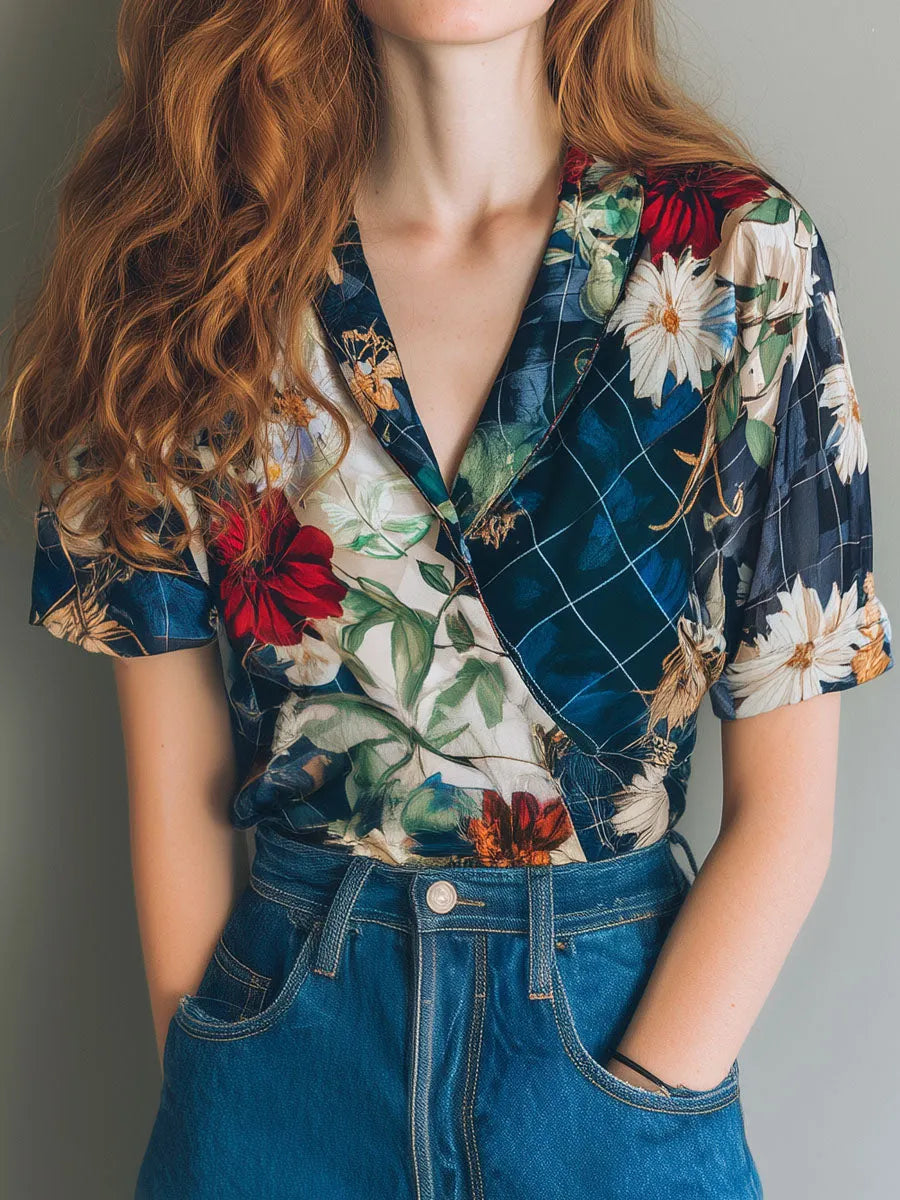 Vintage Shirt in silk, Unbeatable Price