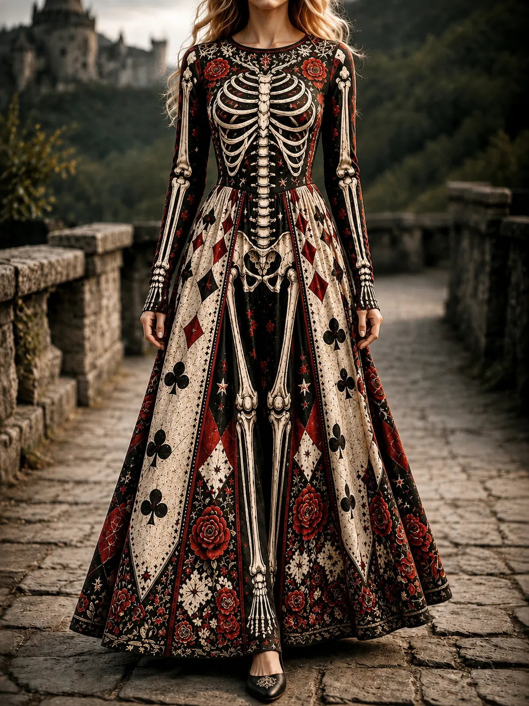 Gothic Maxi Dress – Halloween Trend