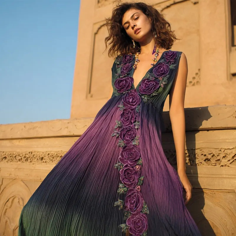 The Vintage Maxi Dress – Luxe for Less