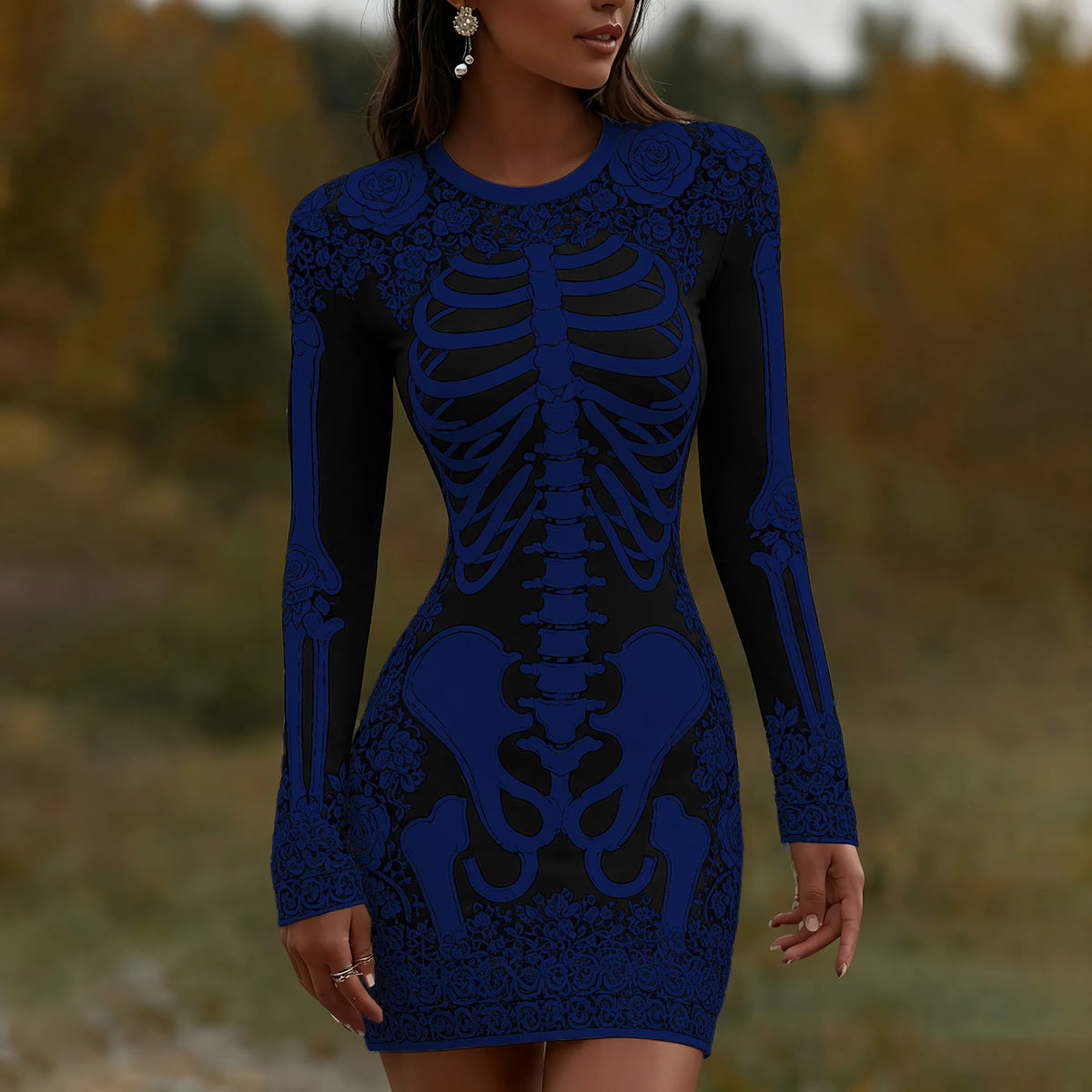 Hauntingly Beautiful Mini Dress – Party Ready