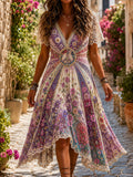 Bohemian Dress in lace, Affordable Luxury