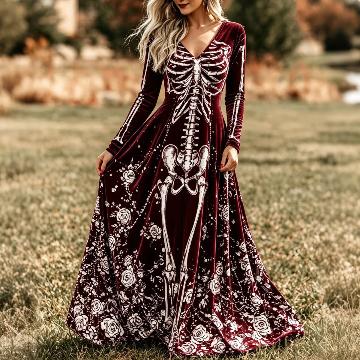 Vintage Maxi Dress – Boo-tiful Halloween