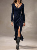 Midi Dress That Flatters – Vintage & soft knit