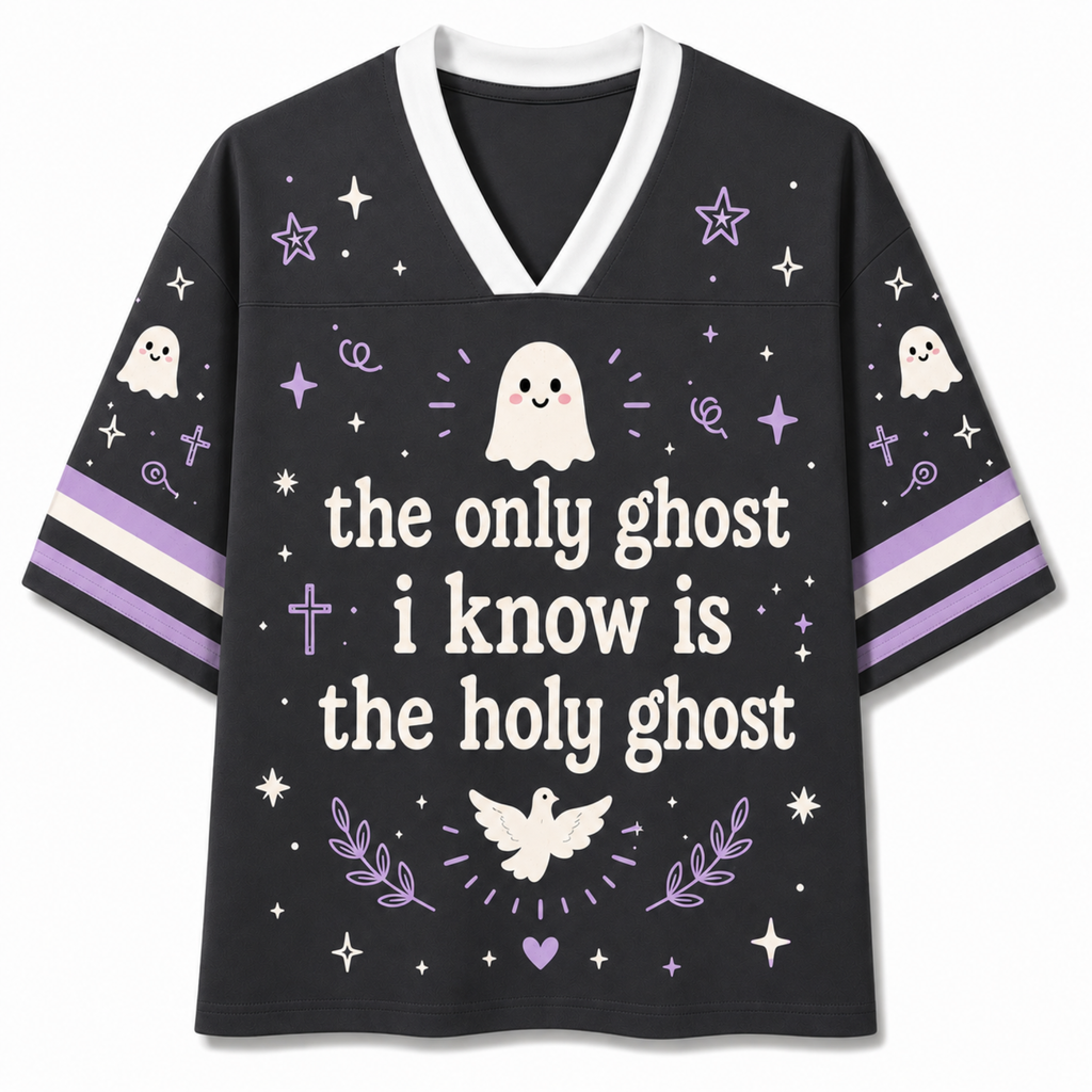 Chaotic Club The Only Ghost I Know Is The Holy Ghost Mesh Jersey