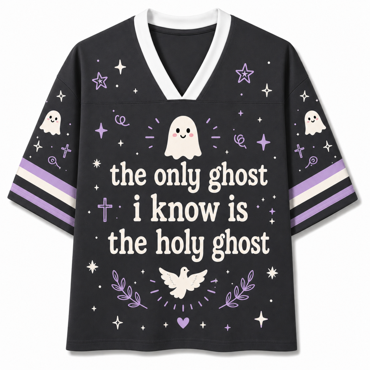 Chaotic Club The Only Ghost I Know Is The Holy Ghost Mesh Jersey