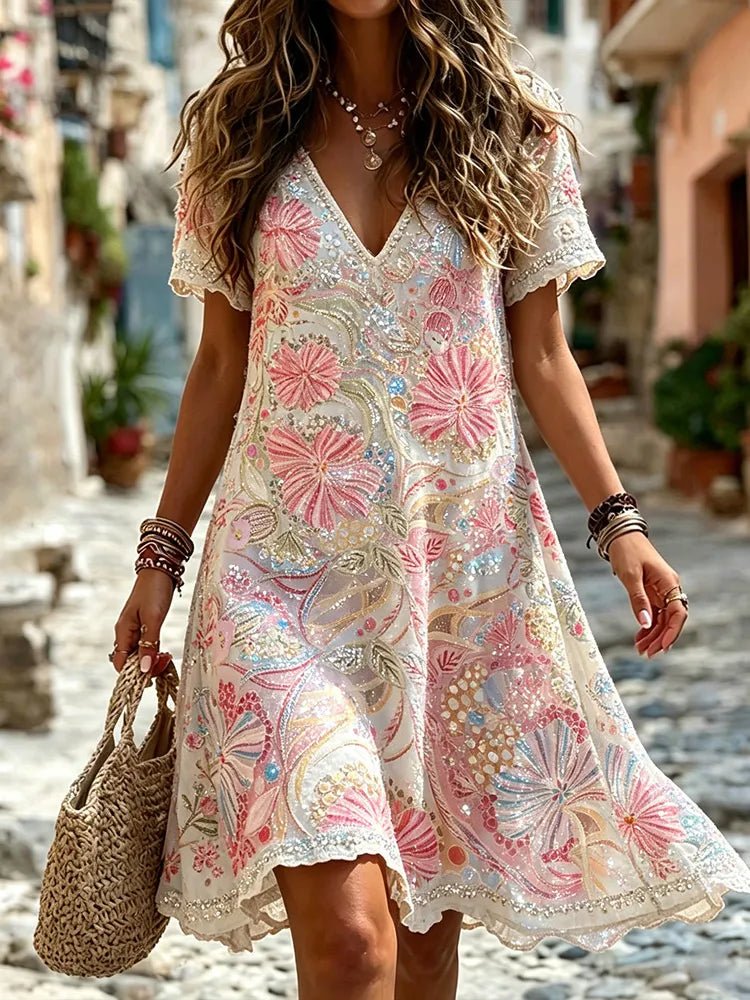 The Boho Midi Dress – Budget-Friendly