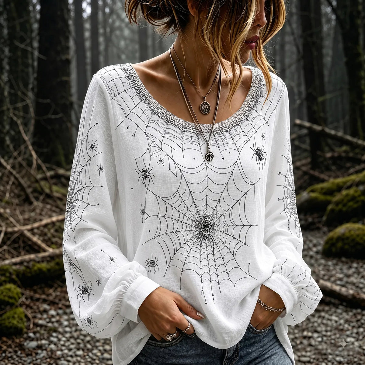 Wickedly Chic Shirt – Spooky Pick