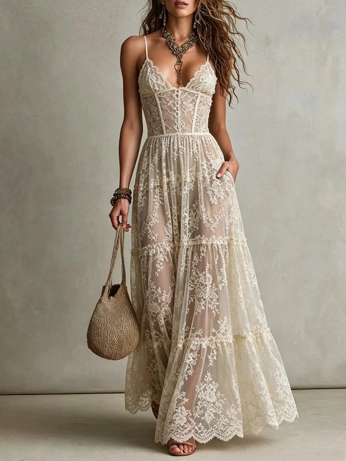 Maxi Dress That Flatters – Chic & lace