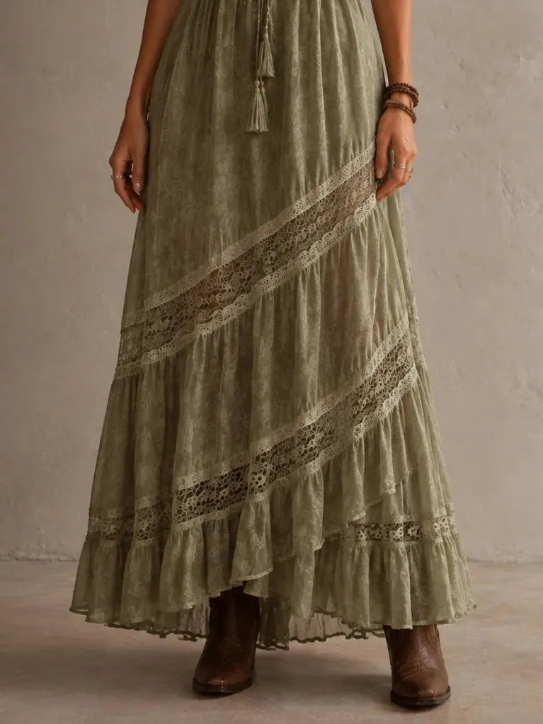 Chic Maxi Dress in lace, Smart Price