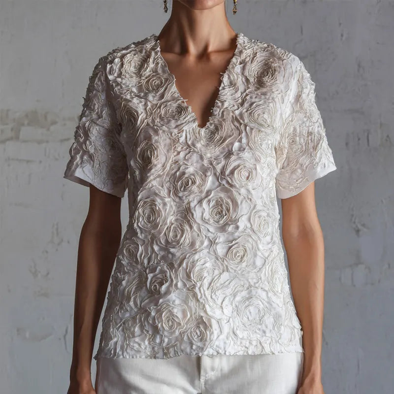 Boho Shirt in linen, Affordable Luxury