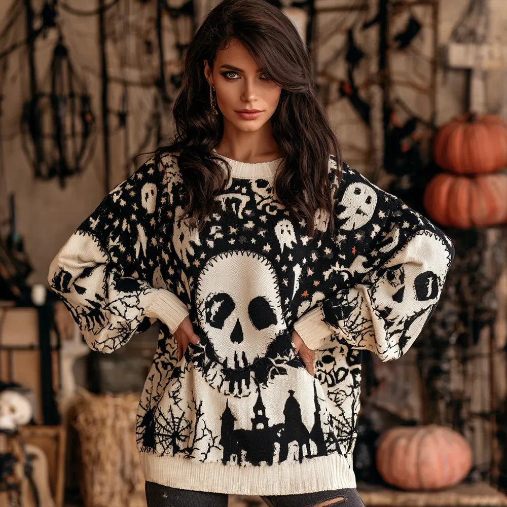 Spooky-Cute Sweater – Halloween Favorite