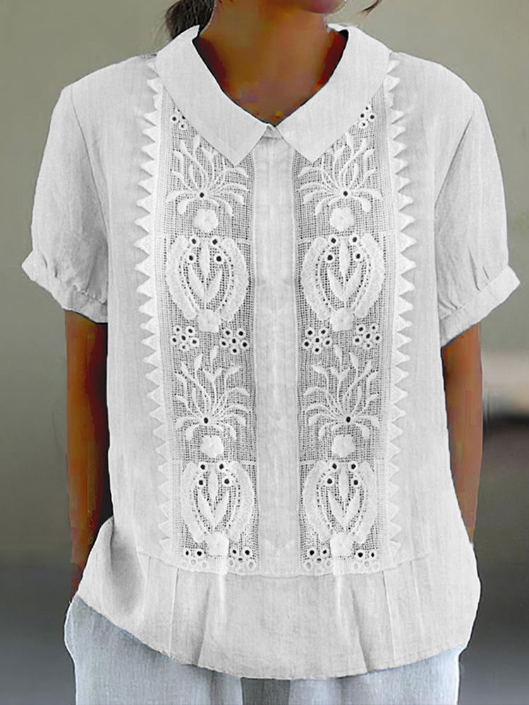 Vintage Shirt in lace, Unbeatable Price