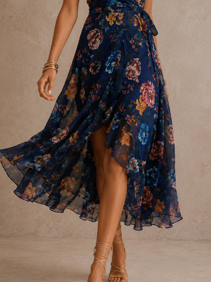 Midi Dress with premium – Designer Aesthetic
