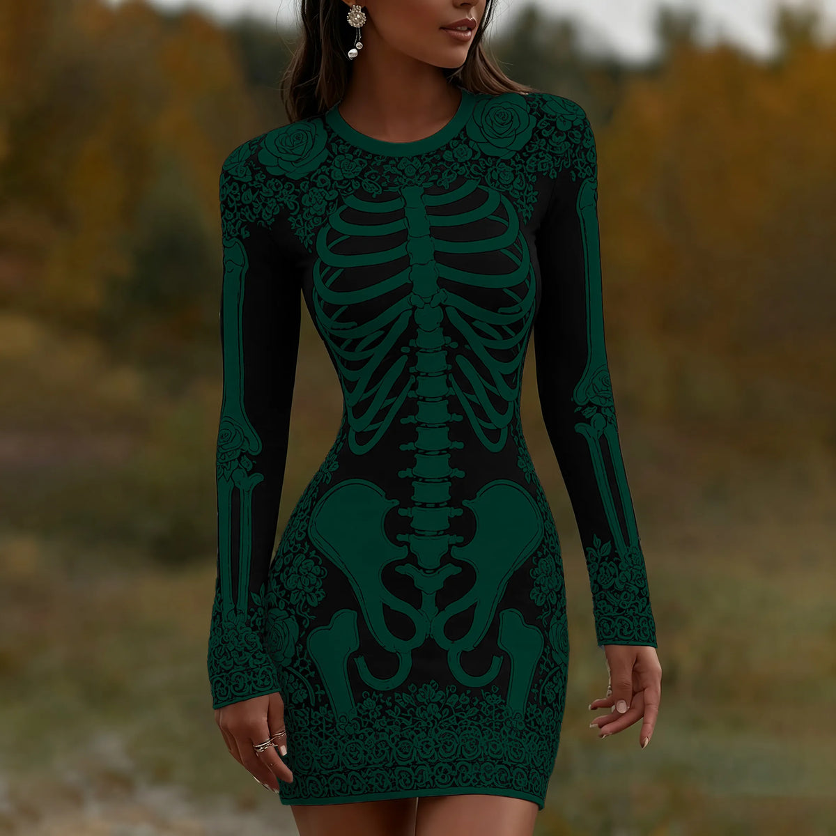 Hauntingly Beautiful Mini Dress – Party Ready