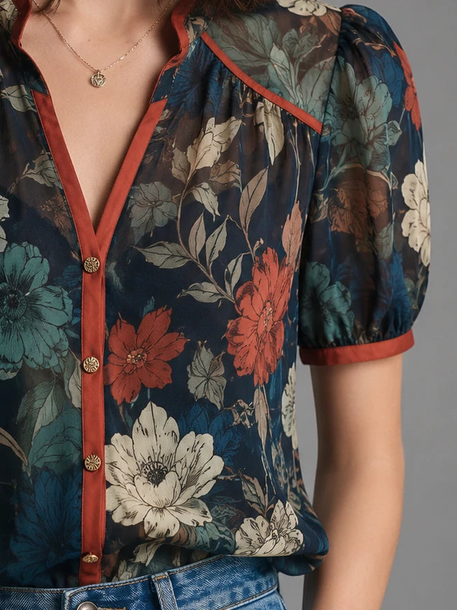 Blouse That Flatters – Vintage & soft