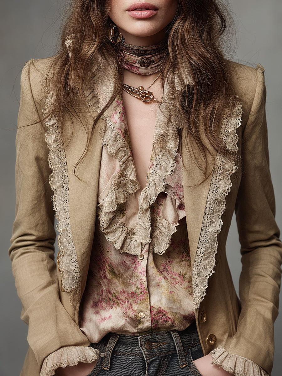 Blazer That Flatters – Bohemian & linen