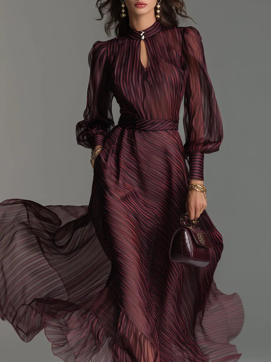 Retro Maxi Dress in premium, Smart Price