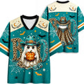 Chaotic Club Western Cowboy Ghost Boo Halloween Mesh Jersey