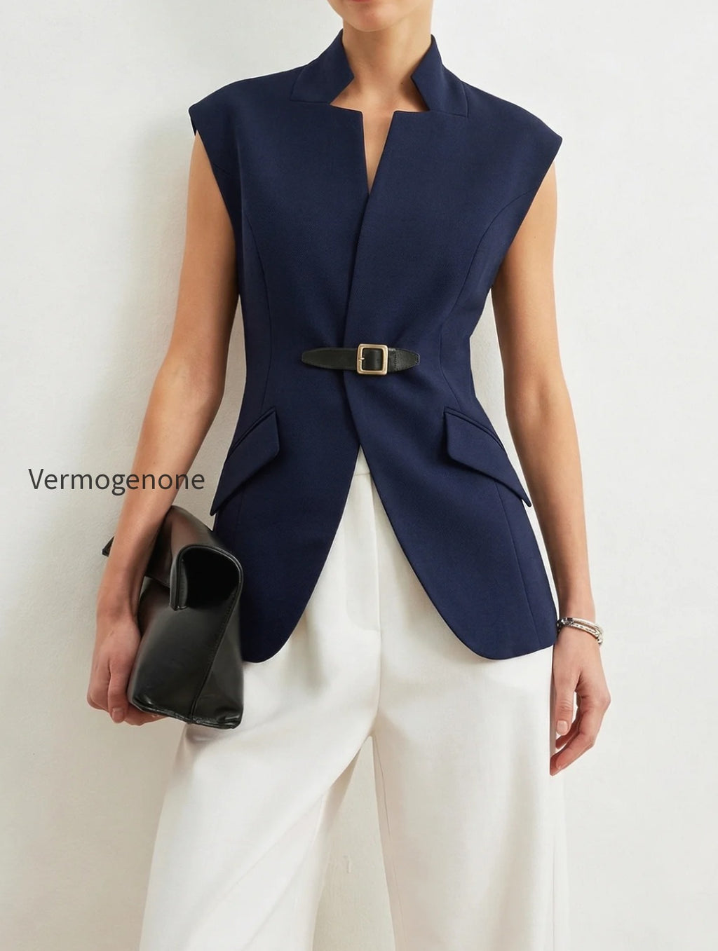 notch-lapel-buckle-detail-blazer-vest