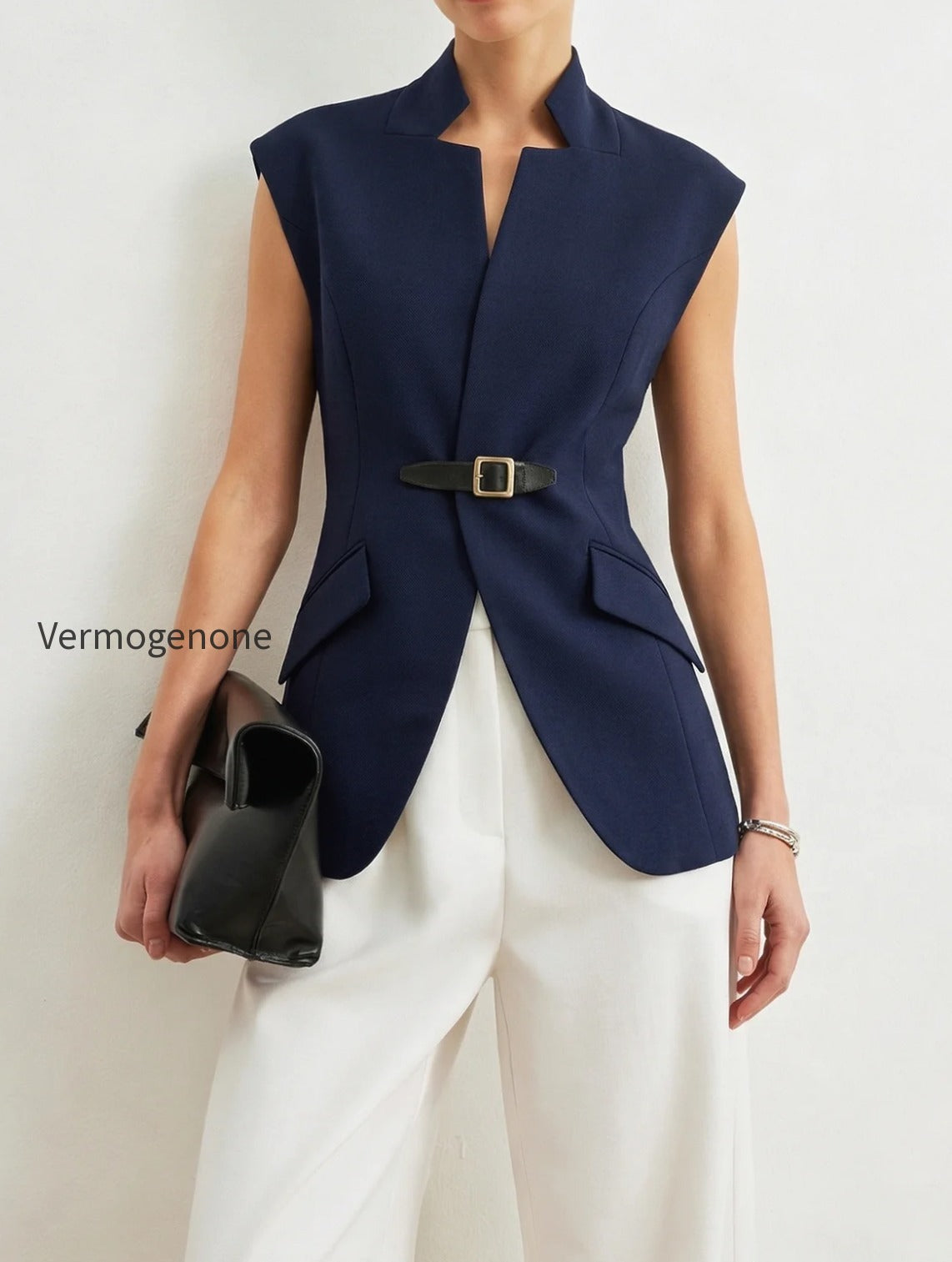 notch-lapel-buckle-detail-blazer-vest