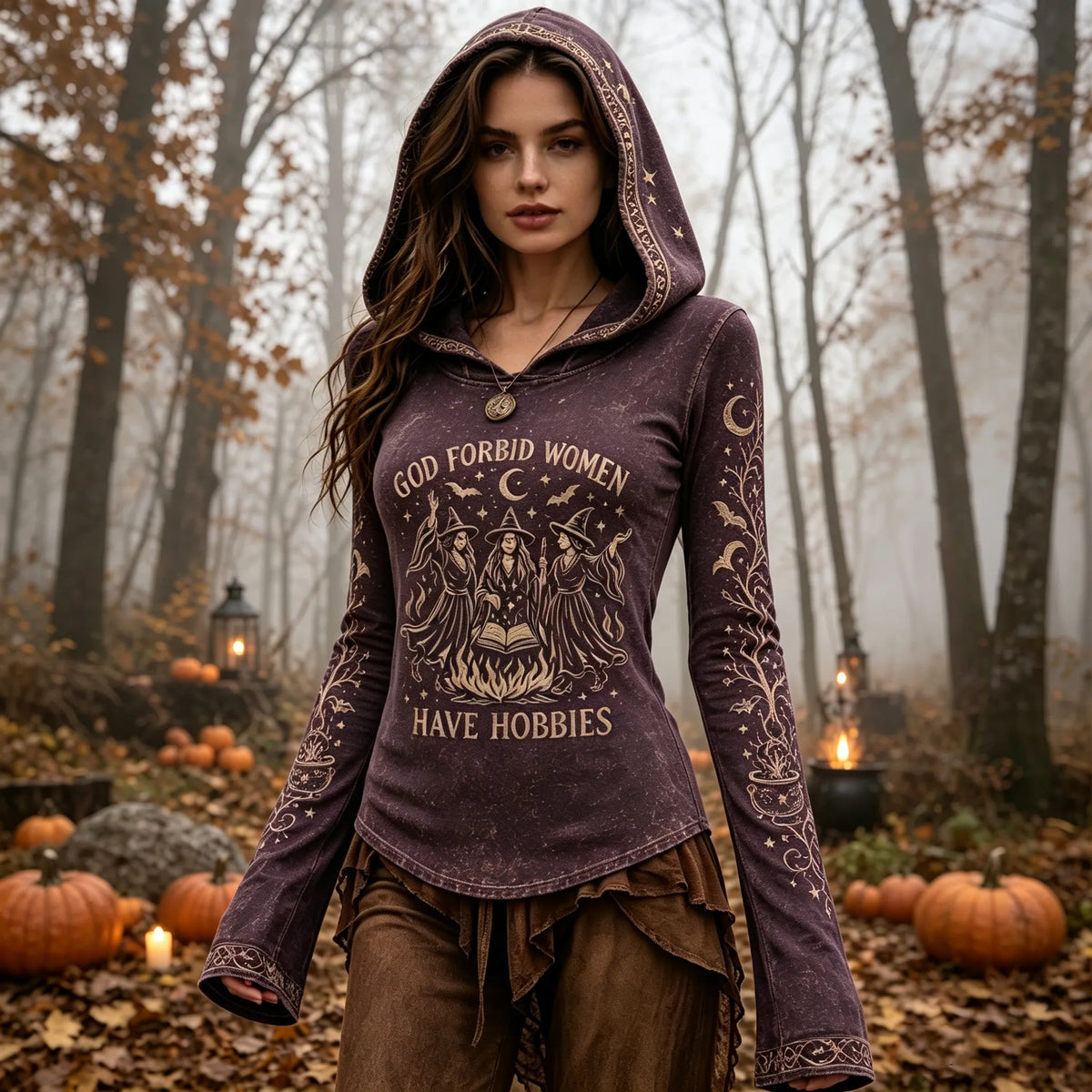 Wickedly Chic Hoodie – Spooky Pick